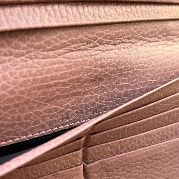 Gucci‎ Pink Leather Long Continental Wallet - Picture 16 of 16